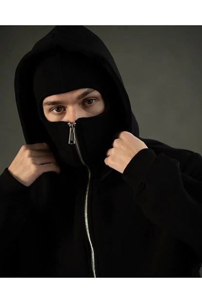 Kar Maskeli Ninja Unisex Sweatshirt Hırka