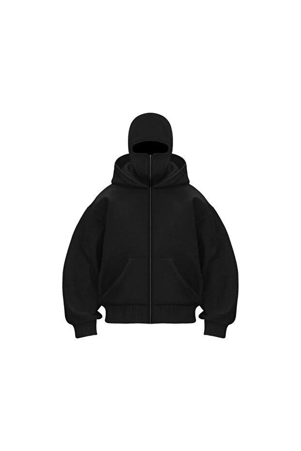 Kar Maskeli Ninja Unisex Sweatshirt Hırka
