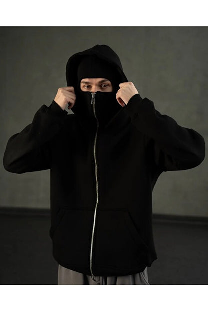 Kar Maskeli Ninja Unisex Sweatshirt Hırka